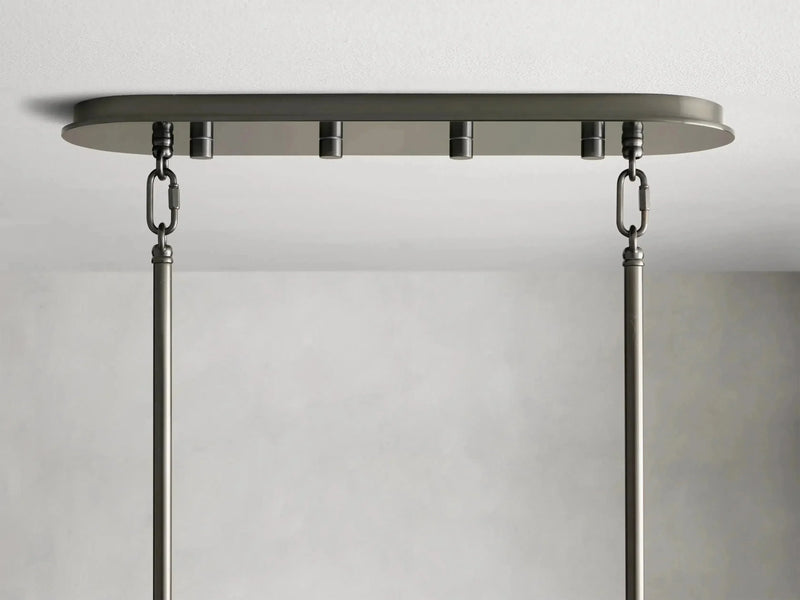 Delsie Oval Chandelier 51''63''72''-DWHOME