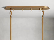 Delsie Oval Chandelier 51''63''72''-DWHOME