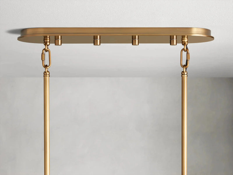 Delsie Oval Chandelier 51''63''72''-DWHOME