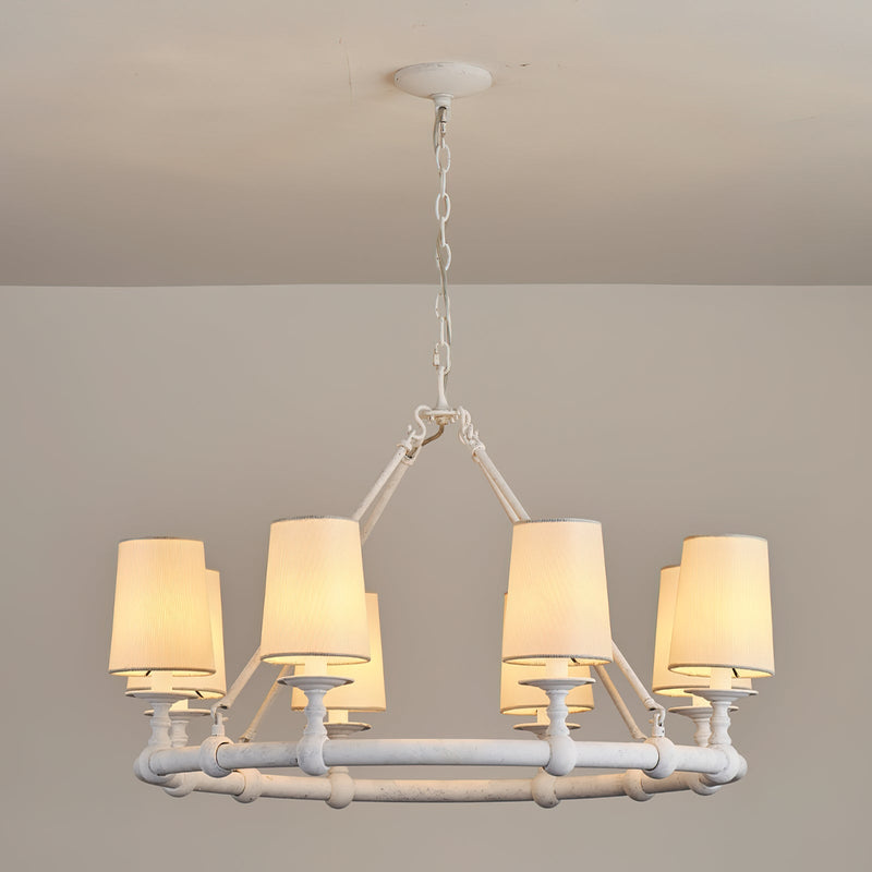 Devon Round Chandelier-DWHOME