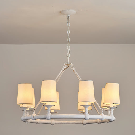 Devon Round Chandelier-DWHOME