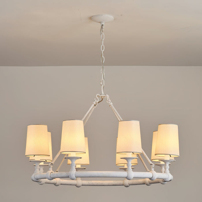 Devon Round Chandelier-DWHOME