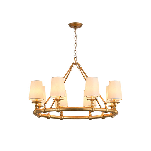 Devon Round Chandelier-DWHOME
