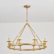Devon Round Chandelier-DWHOME