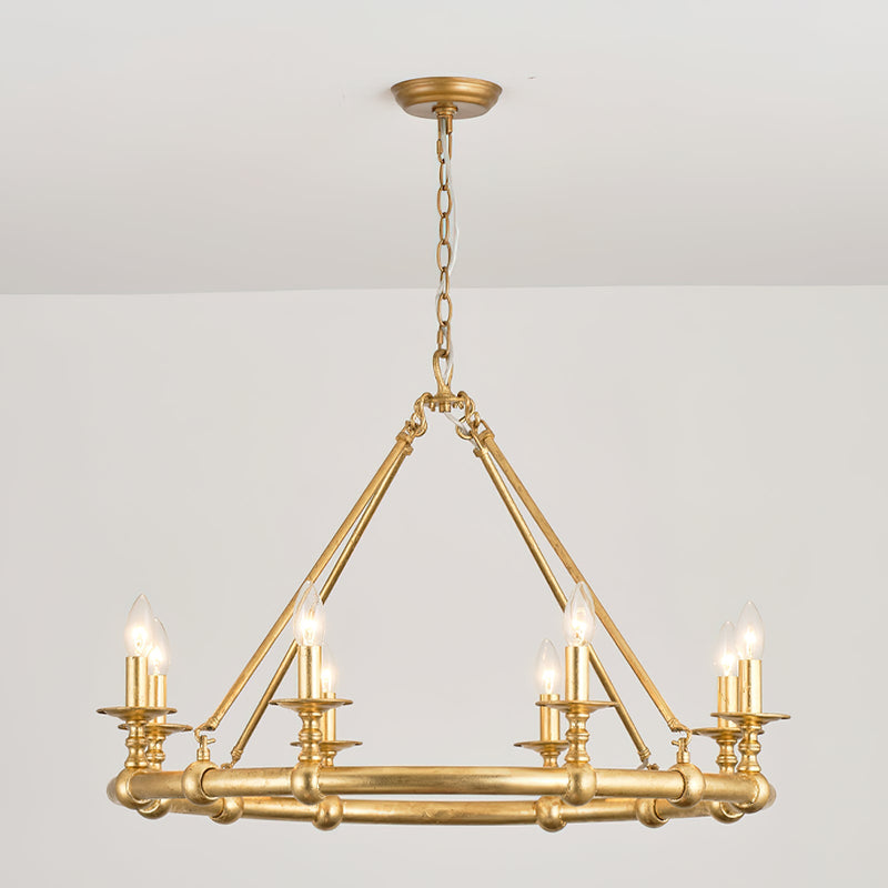 Devon Round Chandelier-DWHOME