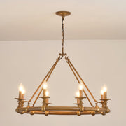 Devon Round Chandelier-DWHOME