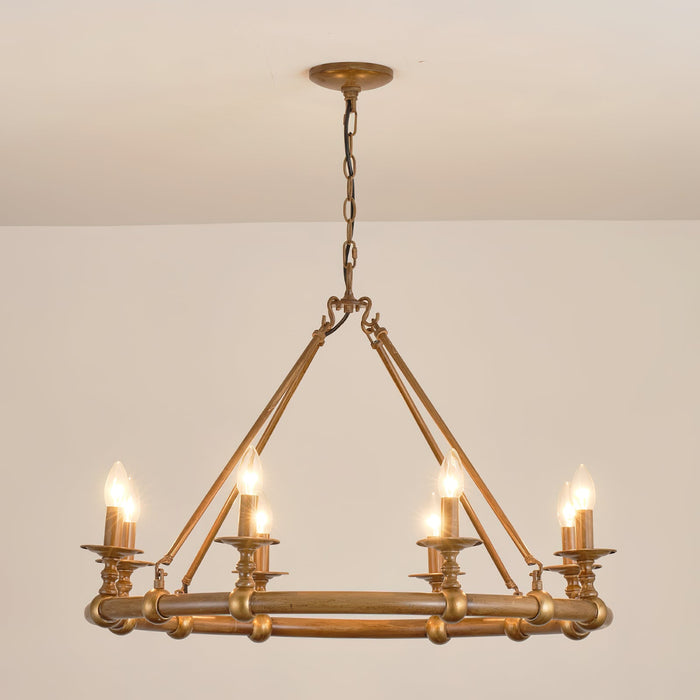 Devon Round Chandelier-DWHOME