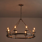 Devon Round Chandelier-DWHOME