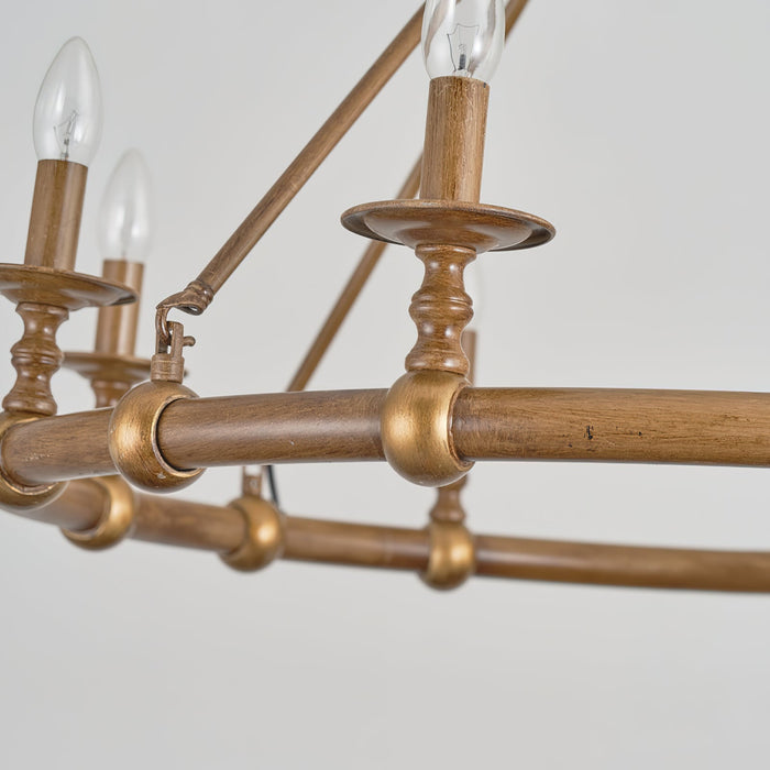 Devon Round Chandelier-DWHOME