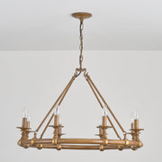 Devon Round Chandelier-DWHOME