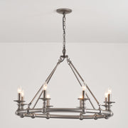 Devon Round Chandelier-DWHOME