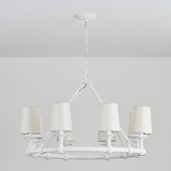Devon Round Chandelier-DWHOME
