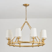 Devon Round Chandelier-DWHOME