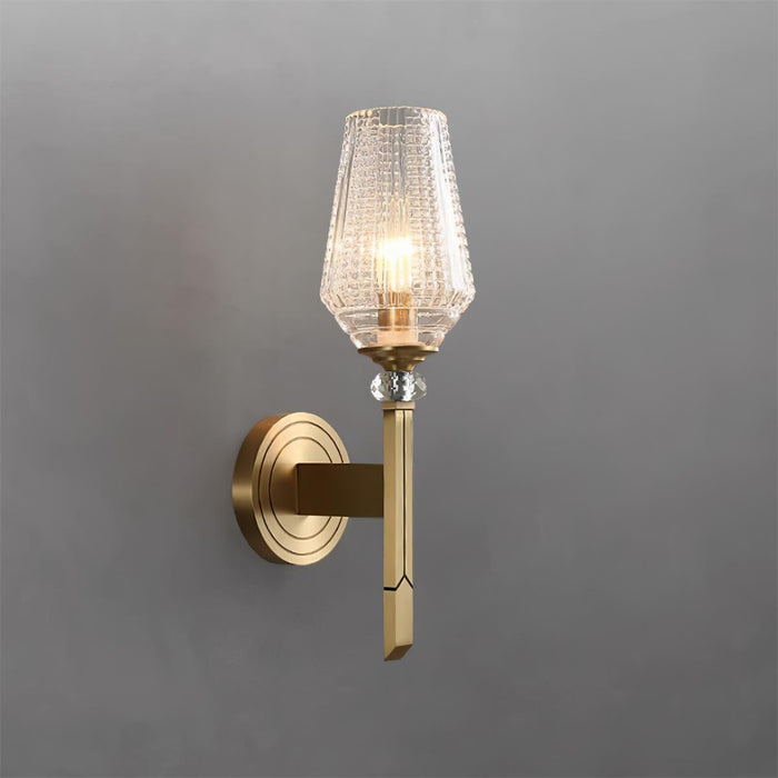 Devora Brass Wall Lamp - DWHOME