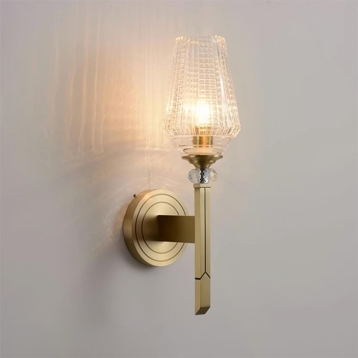 Devora Brass Wall Lamp - DWHOME