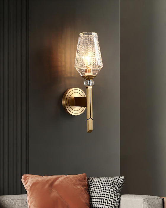 Devora Brass Wall Lamp - Vakkerlight