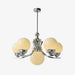 Chandelier Globe Rosée-DWHOME