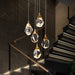 Diamante Crystal Pendant Chandelier.