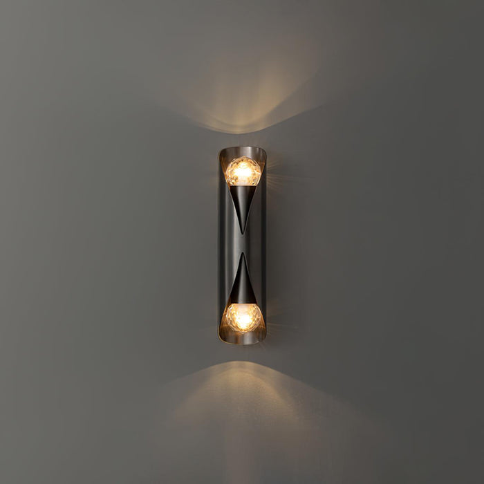 Diamonds Brass Wall Lamp - DWHOME