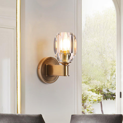 Diamond Crystal Sconce - DWHOME