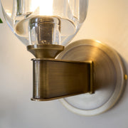 Diamond Crystal Sconce-DWHOME