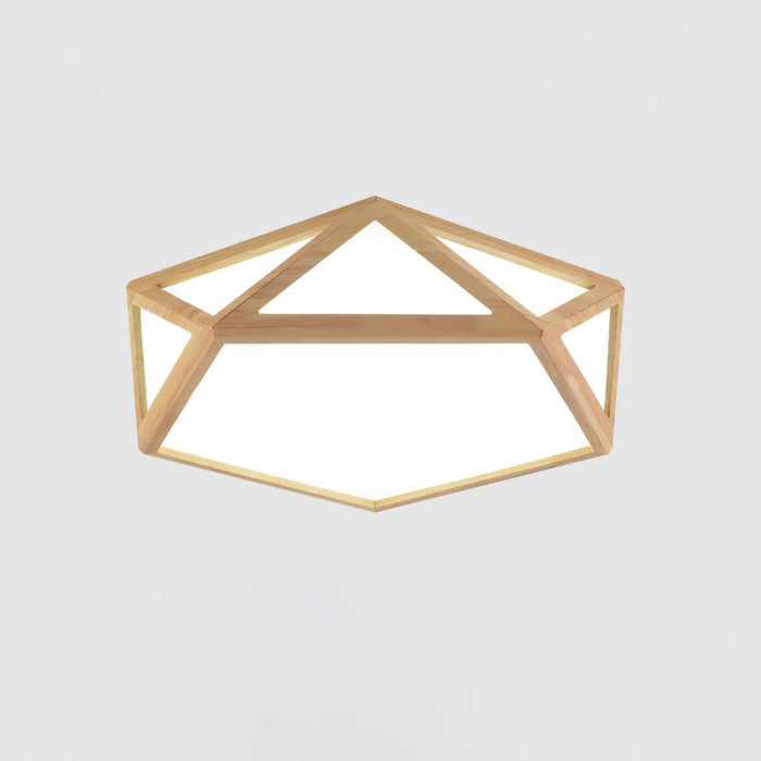 Diamond Wooden Ceiling Lamp-DWHOME