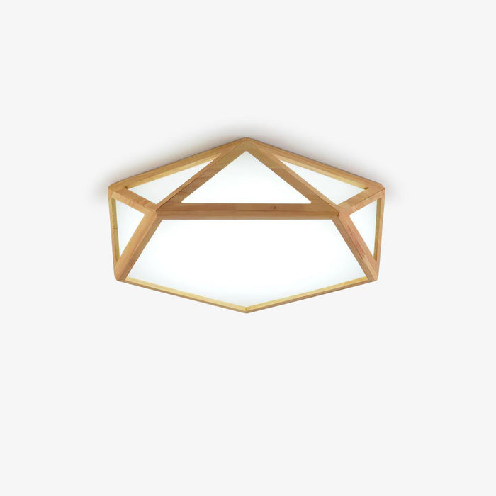 Diamond Wooden Ceiling Lamp-DWHOME