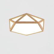 Diamond Wooden Ceiling Lamp-DWHOME