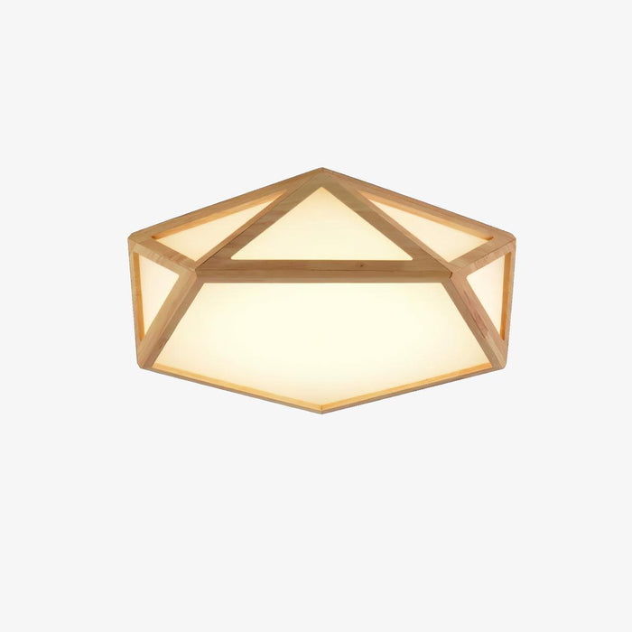 Diamond Wooden Ceiling Lamp-DWHOME