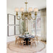 Diana Brass Chandelier-DWHOME