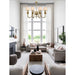 Diana Brass Chandelier-DWHOME