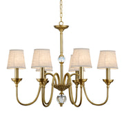 Diana Brass Chandelier-DWHOME