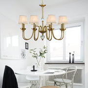 Diana Brass Chandelier-DWHOME