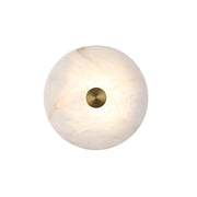 Disc Shaped Alabaster Wall Light-DWHOME