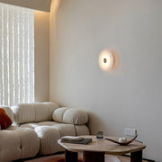 Disc Shaped Alabaster Wall Light-DWHOME
