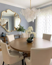 Brass Discs Cascading Chandelier-DWHOME
