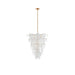 Brass Discs Cascading Chandelier - DWHOME