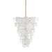 Brass Discs Cascading Chandelier - DWHOME