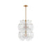 Brass Discs Cascading Chandelier - DWHOME