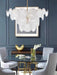 Brass Discs Cascading Chandelier - DWHOME