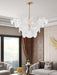 Brass Discs Cascading Chandelier - DWHOME