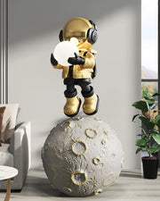 Diver Astronaut Built-in Battery Floor Lamp-DWHOME