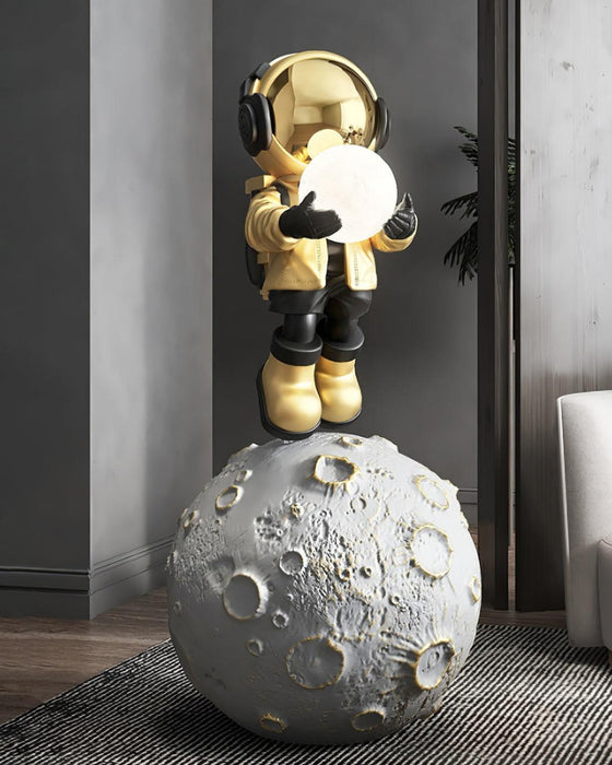 Diver Astronaut Built-in Battery Floor Lamp.