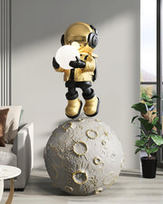 Diver Astronaut Built-in Battery Floor Lamp-DWHOME