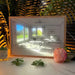Dog Sunbathing Mural Art Lamp-DWHOME