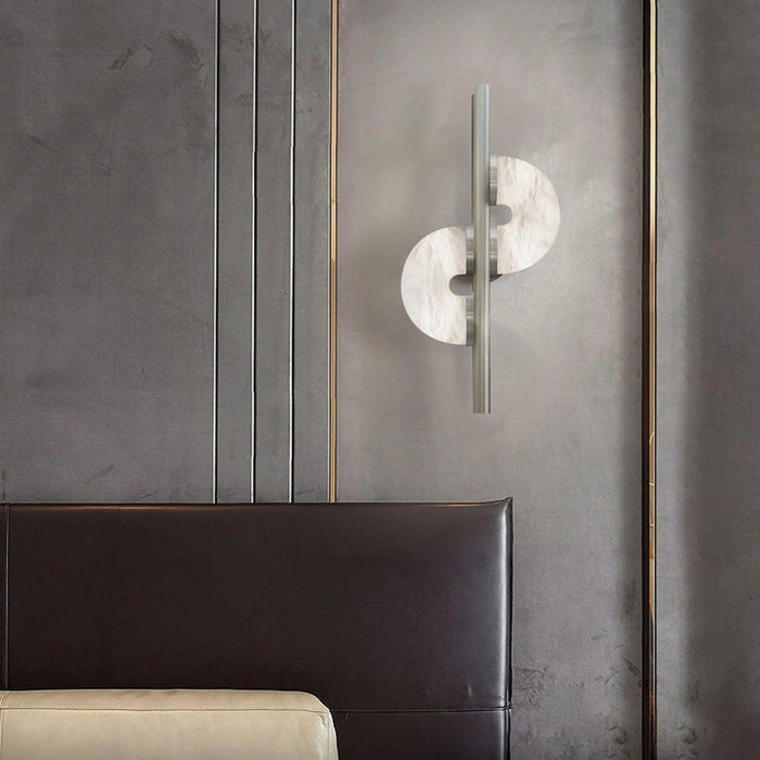 Dolly Alabaster Wall Lamp-DWHOME