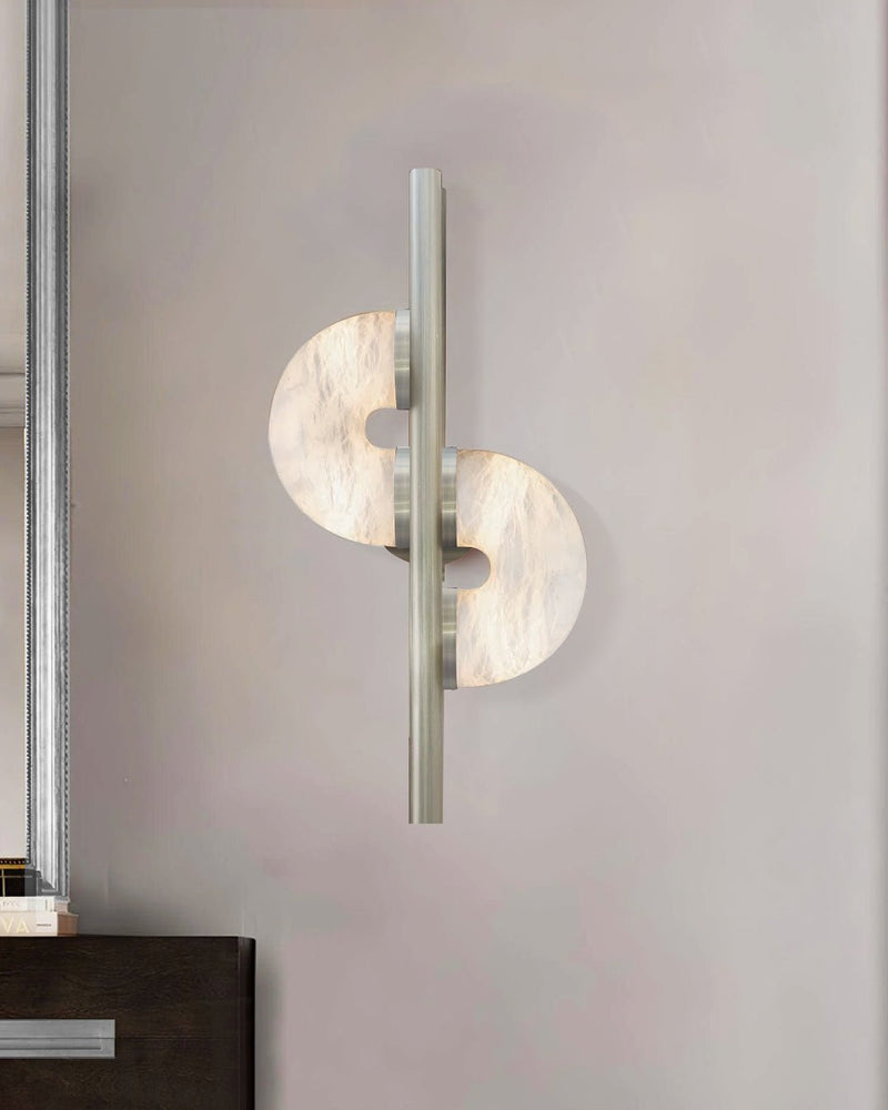 Dolly Alabaster Wall Lamp-DWHOME