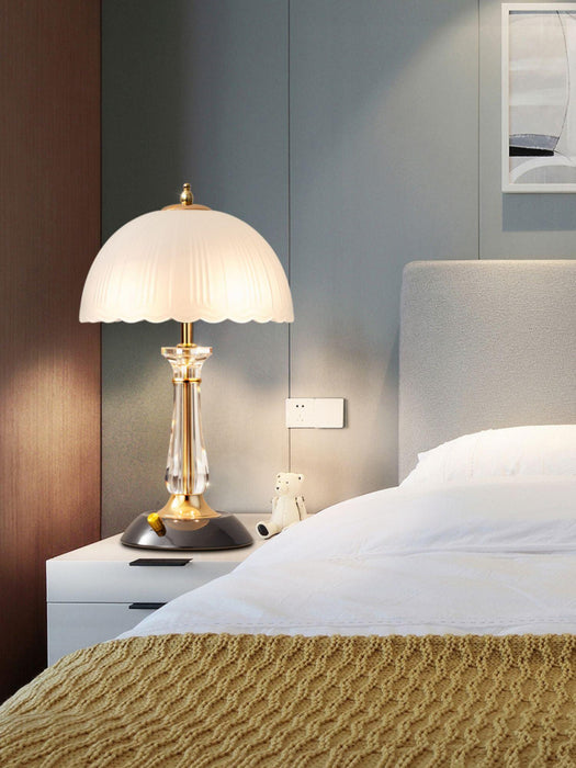 Domed Glass Table Light-DWHOME
