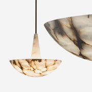 "Chandelier en albâtre Domus - DWHOME"