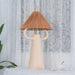 Horns Ceramic Table Lamp-DWHOME